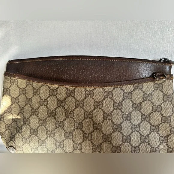 GG supreme vintage clutch bag - Picture 3 of 14